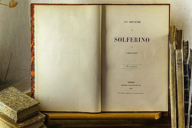 Buch über die Schlacht von Solferino